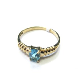 Gredzens ar topāzu 26120-0551
