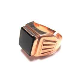 Gredzens ar dūmaino kvarcu 581-3463