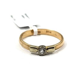 Gredzens ar briljantu  (0.11ct)  11410-4551