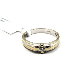 Gredzens ar briljantu (0.09ct)  1073h3-4551