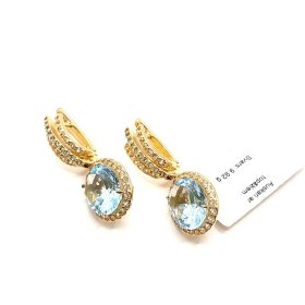 Auskari ar topāziem  (3.5 ct) 1860-2563