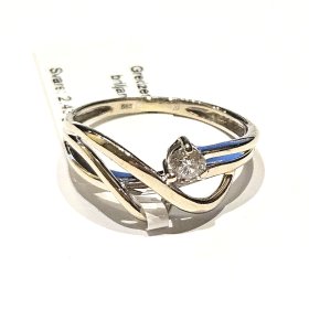 Gredzens ar briljantu (0.12 ct) 2291h0-1151