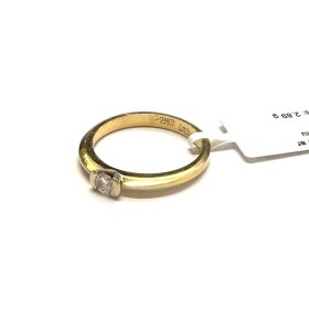 Gredzens ar briljantu (0.16ct) 1921-0763