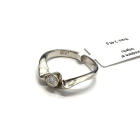 Gredzens ar briljantu (0.13ct) 1830-0763