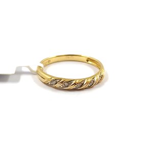 Gredzens ar dimantiem (0.03ct) 750-0863