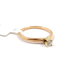 Gredzens ar briljantu (0.15ct) 800-0863