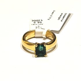 Gredzens ar smaragdu (1.10 ct) 2101-1161 Rezervēts līdz 04.05.26 (IP)