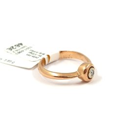 Gredzens ar briljantu (0.04ct) 1551-0963