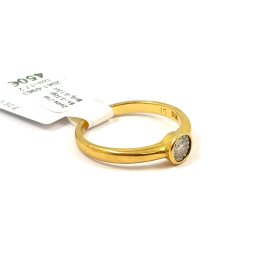 Gredzens ar briljantu (0.12ct) 2041-0963