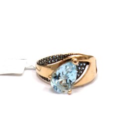 Gedzens ar topāziem (0.65ct)  382-1763