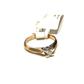 Gredzens ar briljantu (0.10 ct) 4350-1153