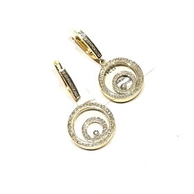 Auskari ar briljantiem (1.30 ct) 730-1163