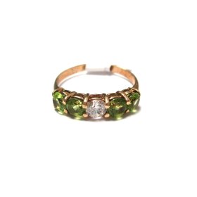 Gredzens  ar peridotiem (23g3-1263)