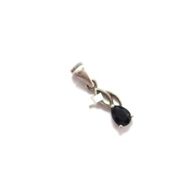 Kulons ar safīru (0.2 ct) 22-3453