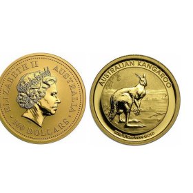Austrālijas zelta monēta Kangaroo 2013