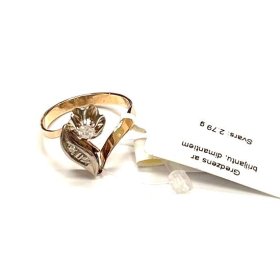Gredzens ar briljantiem (0.16 ct) 93-8363