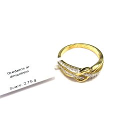 Gredzens ar briljantiem (0.4 ct)  7402-0951