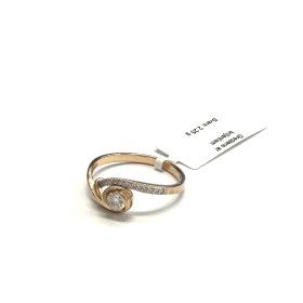 Gredzens ar briljantiem (0.25 ct)  2540-0763