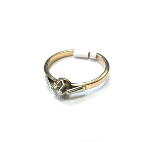 Gredzens ar briljantu (0.05 ct.) 13850-0551