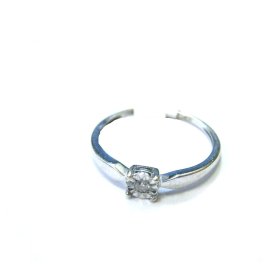 Gredzens ar briljantu (0.02 ct.) 26181-0551