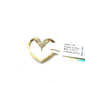 Kulons ar briljantiem (0.15 ct.) 25200-0551