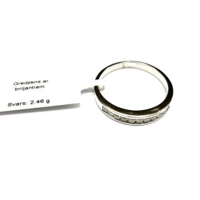 Gredzens ar briljantiem (0.22 ct) 1403-8363