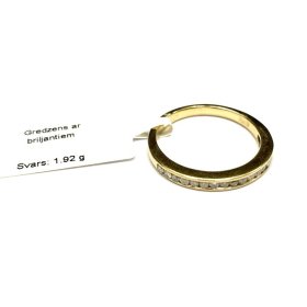 Gredzens ar briljantiem (0.18 ct) 1402-8363
