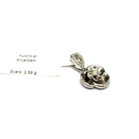 Kulons ar briljantiem (0.26 ct) 4481-8361