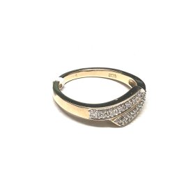 Gredzens ar dimantiem (0.07 ct) 840-5063