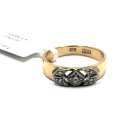 Gredzens ar briljantiem (0.07 ct) 9540-2851
