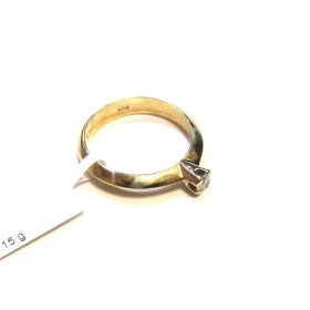 Gredzens ar briljantu (0.23ct) 642-4063