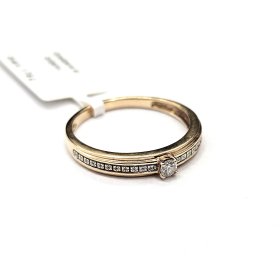 Gredzens ar briljantu (0.03 ct) 2270-5763
