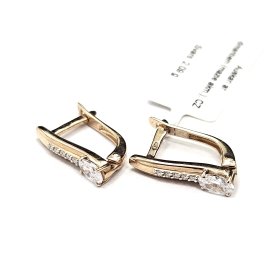 Auskari ar briljantiem (0.08 ct) 2520-5763