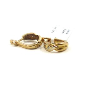 Auskari ar dimantiem (0.02 ct) 78g1-4053