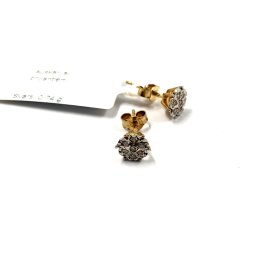Auskari ar briljantiem (0.04ct) 2453-1263