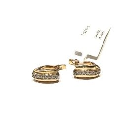Auskari ar briljantiem (0.21 ct) 2040-1163
