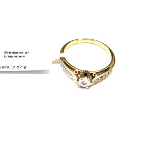 Gredzens ar briljantiem (0.08 ct)  970-1463