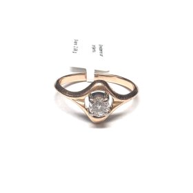 Gredzens ar briljantu (0.33 ct)  1233-5063