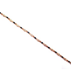 Aproce ar dimantiem (0.06 ct), safiriem (0.55 ct) 146g1-3463