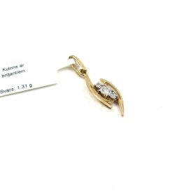 Kulons ar briljantiem (0.04ct) 4872-8161