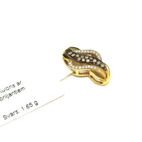 Kulons ar briljantiem (0.16 ct) 1330-5263