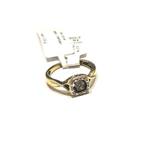 Gredzens ar briljantiem (0.10 ct) 2410-1163