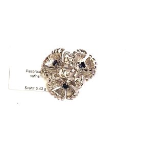 Piespraude ar safīriem (0.30 ct.) 830-5453