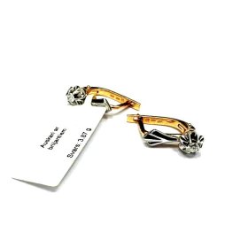 Auskari ar briljantiem (0.12 ct) 1330-5063