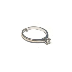 Gredzens ar briljantu (0.14 ct) 130-1763