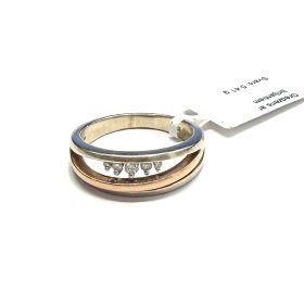 Gredzens ar briljantiem (0.08 ct)  3341-0763