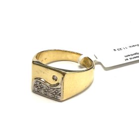 Gredzens ar briljantiem (0.10ct)  3283-0763