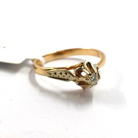 Gredzens ar briljantu (0.16ct) 5512-0861