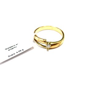 Gredzens ar briljantu (0.08 ct)  1801-8363