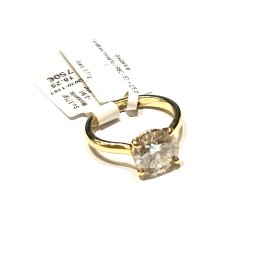 Gredzens ar sintētisko moisanītu (2.5 ct) 12010-1151